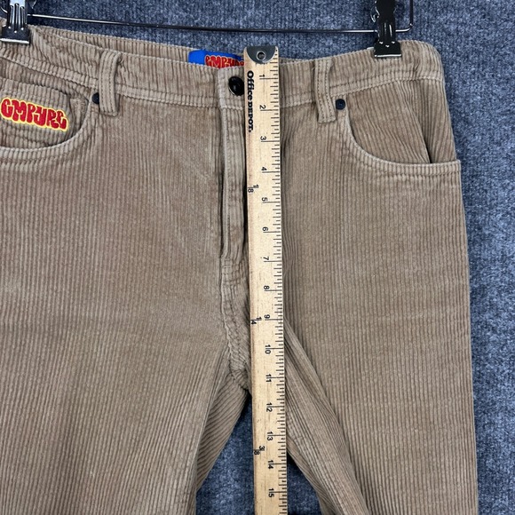 EMPYRE Corduroy Pants Tan Straight Leg Men's Size 28  Casual Workwear Trousers - Picture 8 of 10